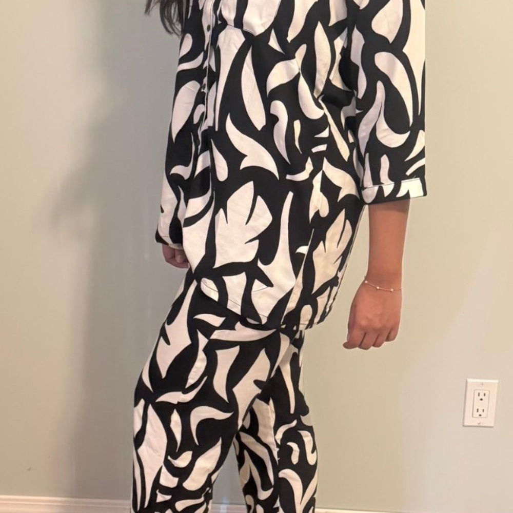Black and White Women's Coordinate set